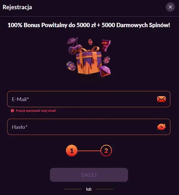 Rejestracja w Fireball Casino i weryfikacja KYC